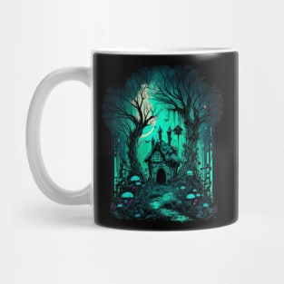 Dark forest path Mug